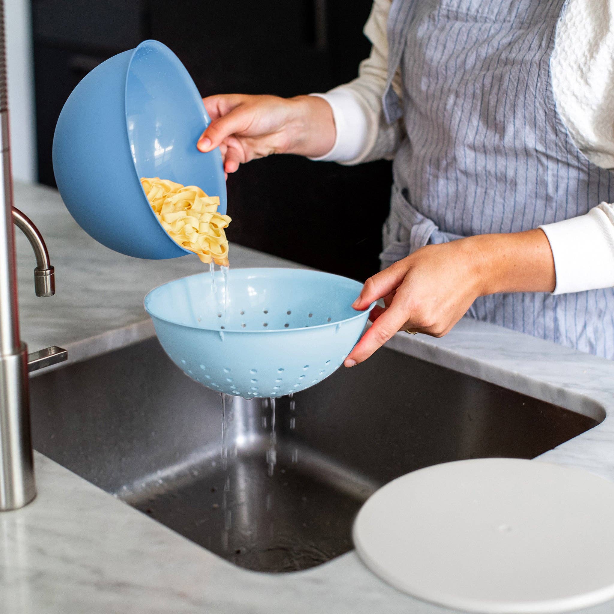 sweet blue Sieve PALSBY L for wholesale on Faire1