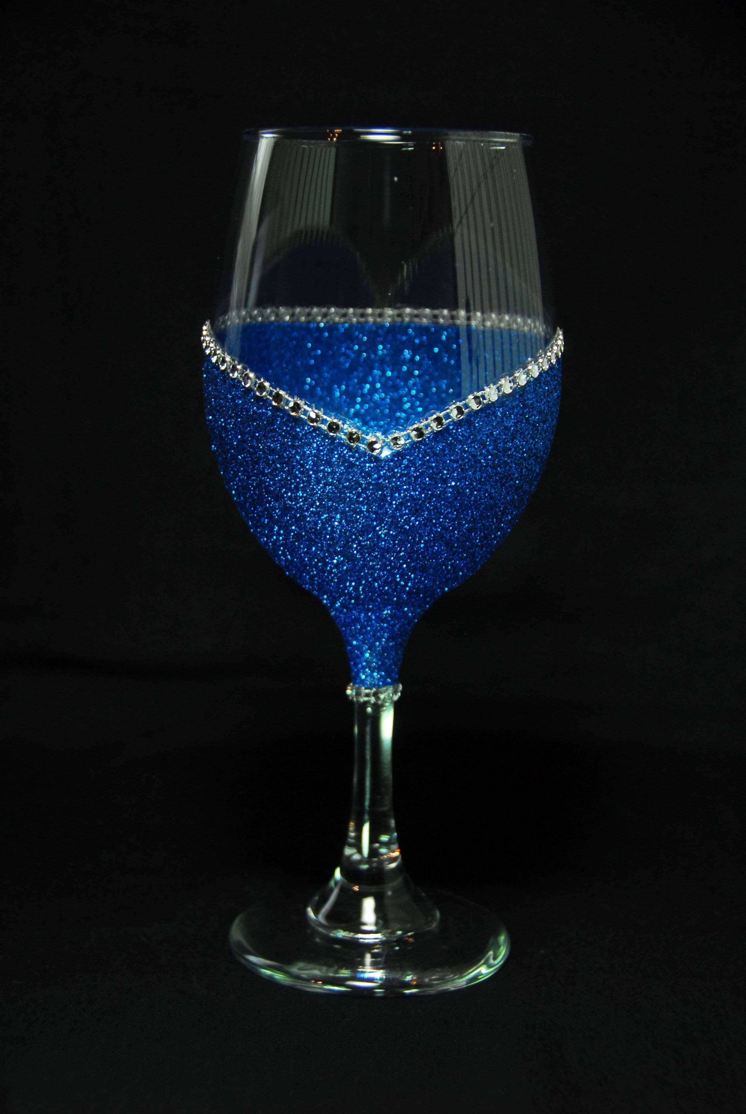 WineyBitches.Co - Wholesale Wine Glass - Sweet Bitch – Bling Glitter Glass Wine Glass (The Bitch Collection)6