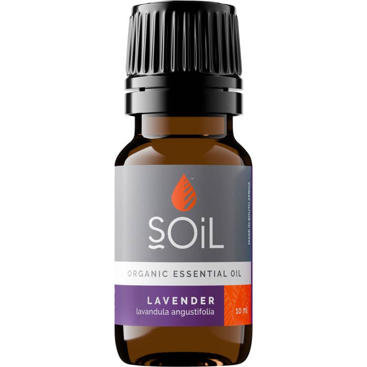 Organic Lavender Essential Oil (Lavandula Angustifolia) 10ml for wholesale by SOiL Organic Aromatherapy