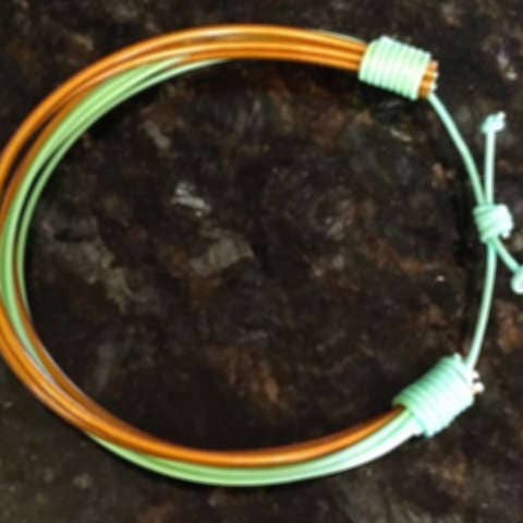 Flyvines - Wholesale Woven/Braided Bracelet - Flyvines Recycled Fly Line Strand Adjustable Bracelets1