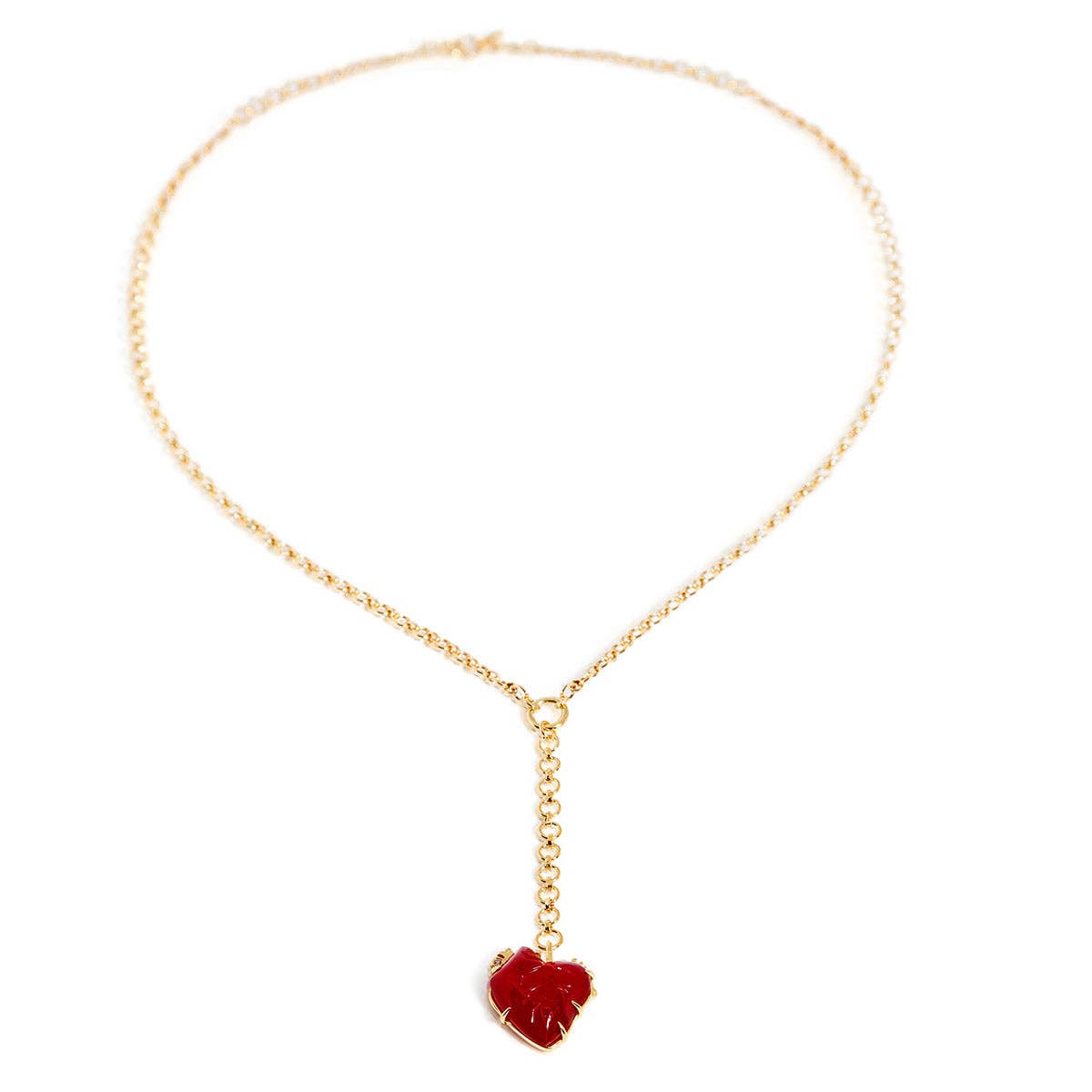Shop Lausanne - Wholesale Y-Neck/Lariat Necklace - Beating Heart Lariat4