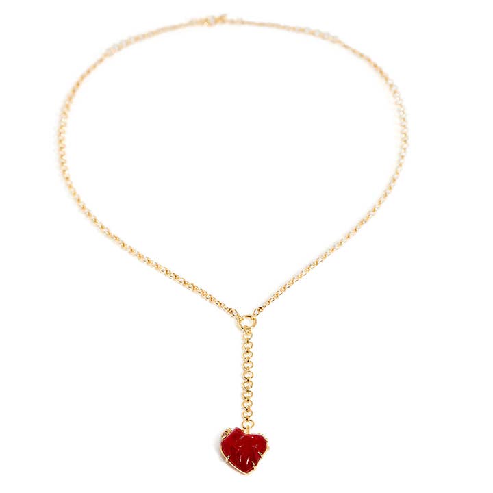 Shop Lausanne - Wholesale Y-Neck/Lariat Necklace - Beating Heart Lariat4