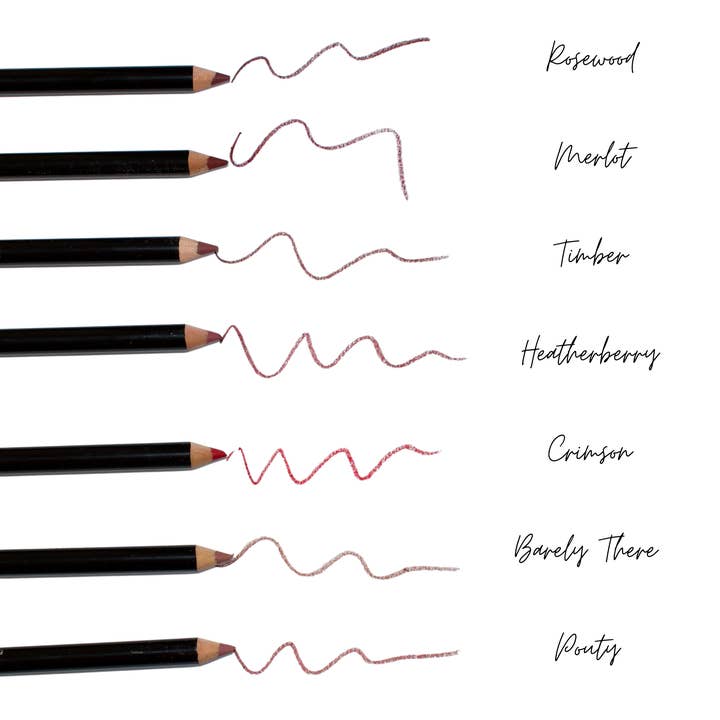 Lip Pencil — Richly Pigmented Wood Lip Liner for wholesale by Bodyography Professional Cosmetics