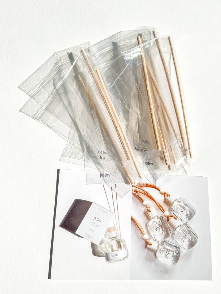 Diffuser Scents Sample Pack for wholesale by yam collective