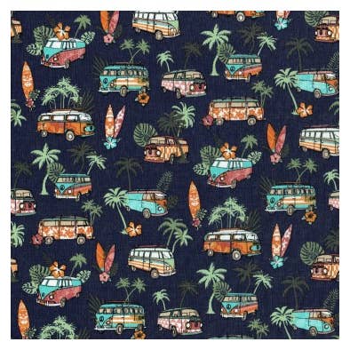 Storms Style - Wholesale Pet Bandana - Dog - Campervan Pet Bandanas - 3 colours available - Dog Cat2