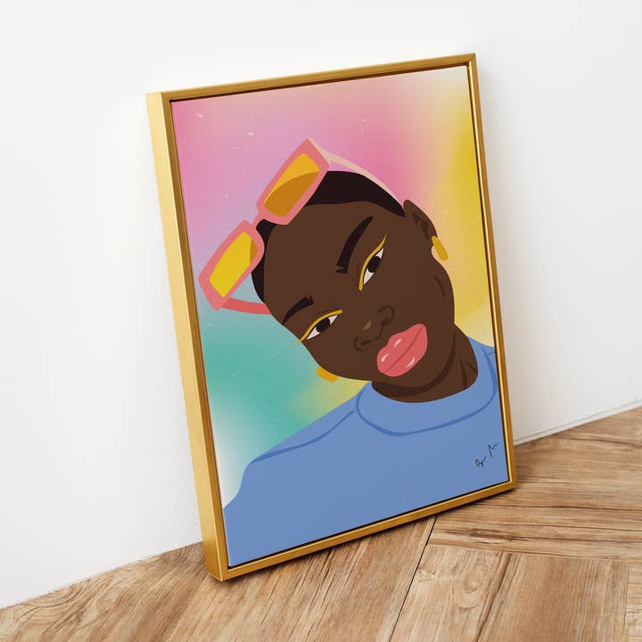 Feenin - A4 and A3 Wall Print Poster Illustration for wholesale by Gioma Atelier