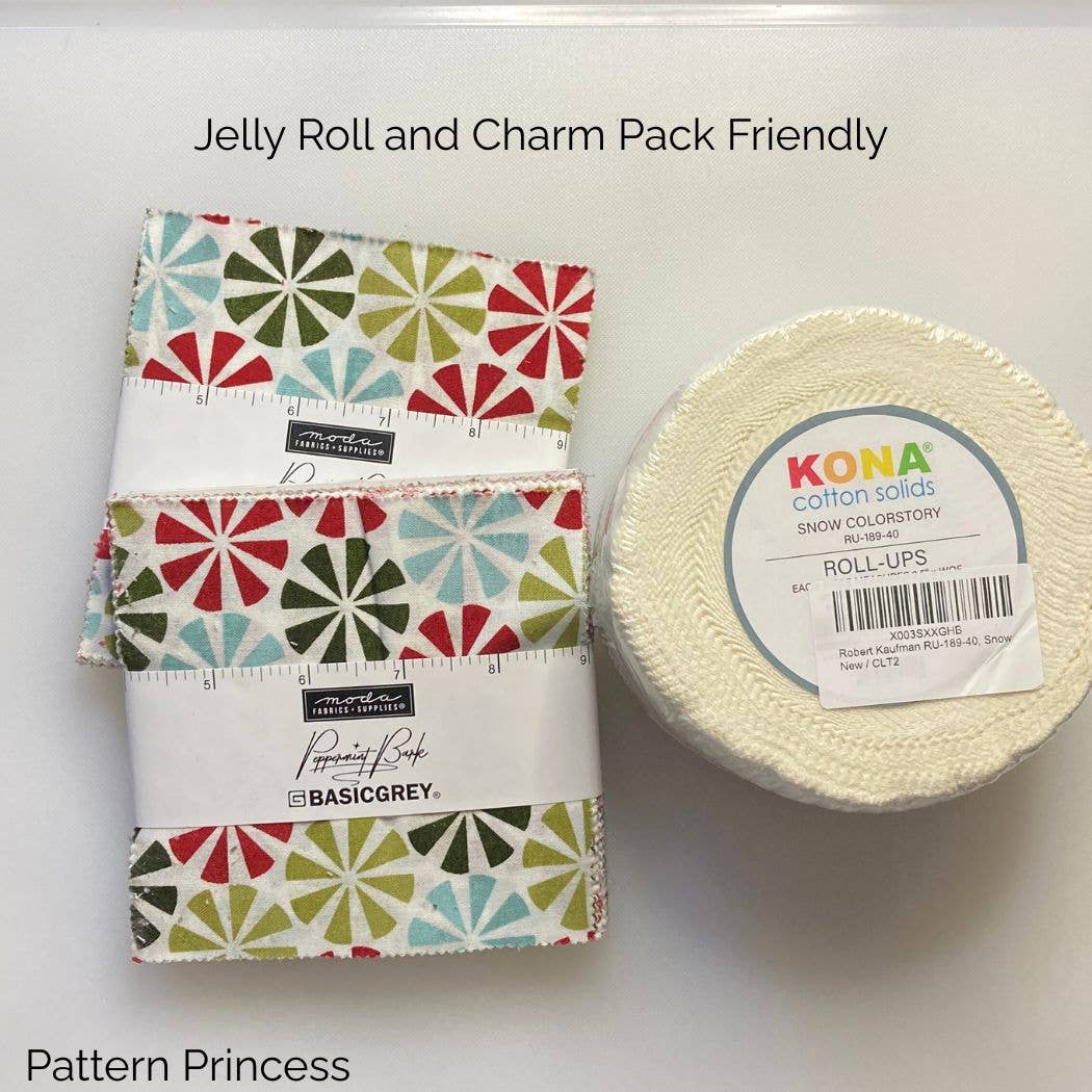 Pattern Princess - Wholesale Quilt - Christmas Colors Chandelier Quilt 1