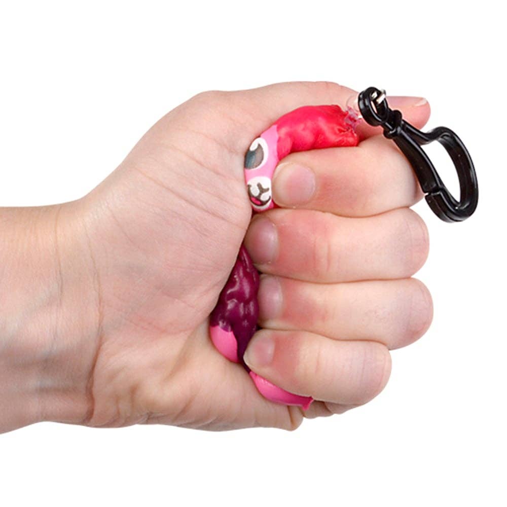 La Luna Bella - Toys - Wholesale Backpack - Kids - SQUISH ALPACA BACKPACK CLIP 3" LLB Backpack3