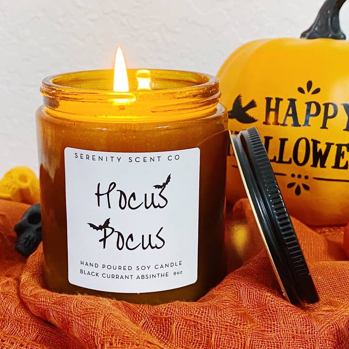 Hokus pokus | Halloween ljus | Soja ljus för wholesale av Serenity Scent Co