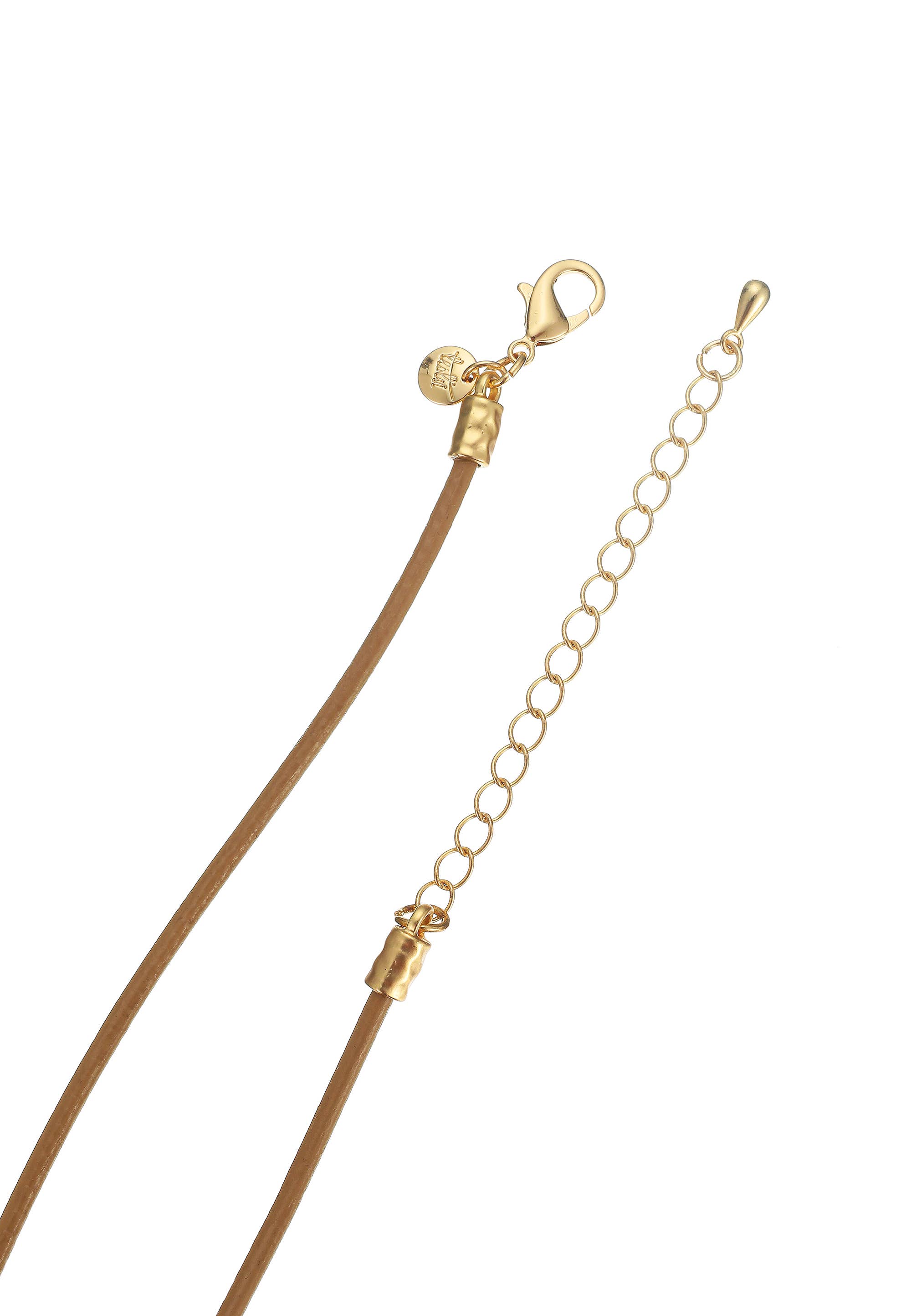 LesliiLange Necklace Bicolor Wood Green for wholesale on Faire1