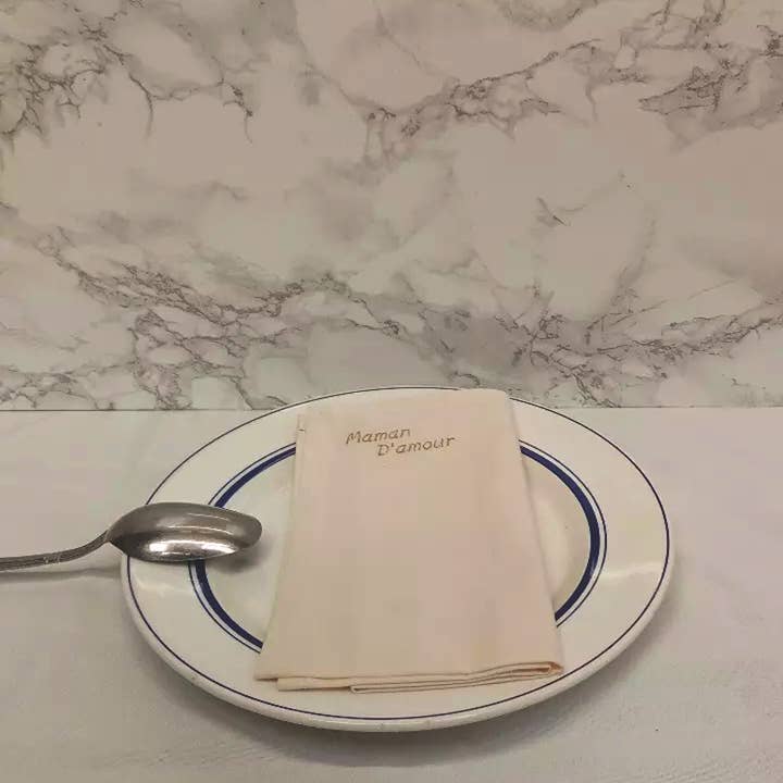 Marie-Ficelle - Wholesale Dinner & Cloth Napkin - Ecru cotton napkin7