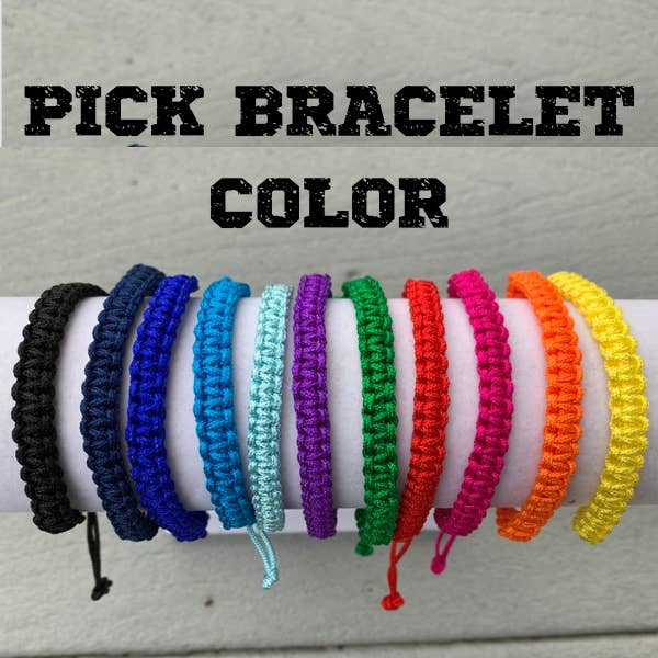 Sportybella - Vente Bracelets à breloques/pendentifs - Bracelet en corde ajustable Tap Dance - Choisissez la couleur