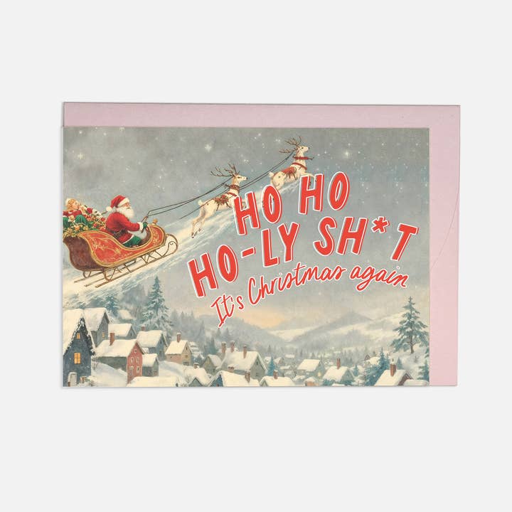 Vintage Christmas - greeting card for wholesale by Kaart Blanche