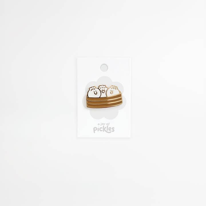 Bao Basket Dumpling Pin for wholesale by A Jar Of Pickles