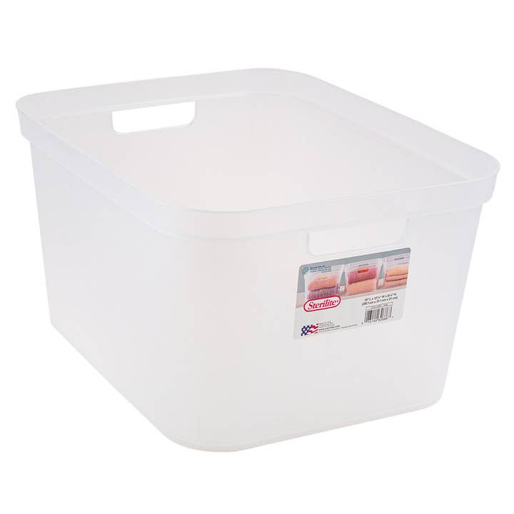 Deluxe Import Trading - Wholesale Storage Bin - Sterilite Tall Storage Bin- 15'x12''