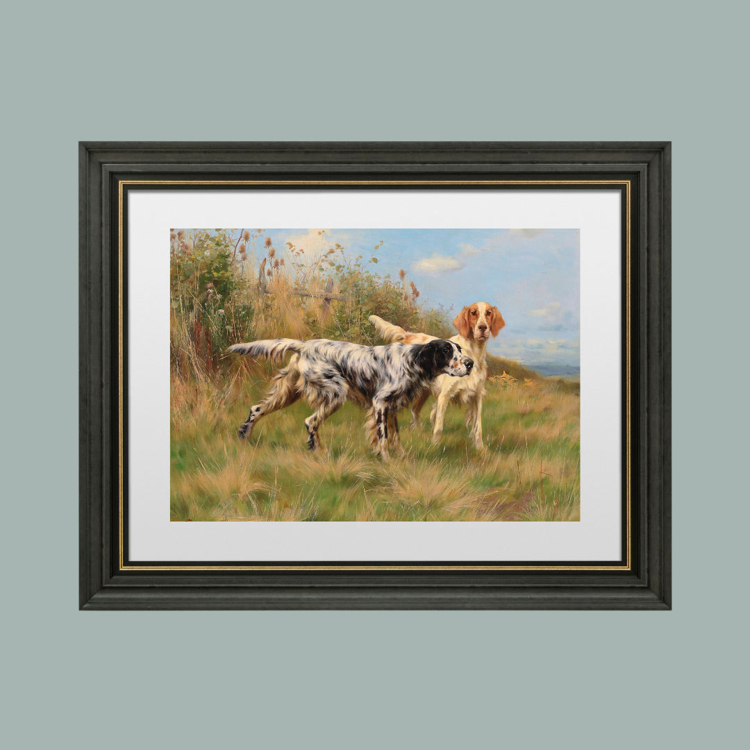 Sea to Skye - Wholesale Art Print - English Setters Antique Print6