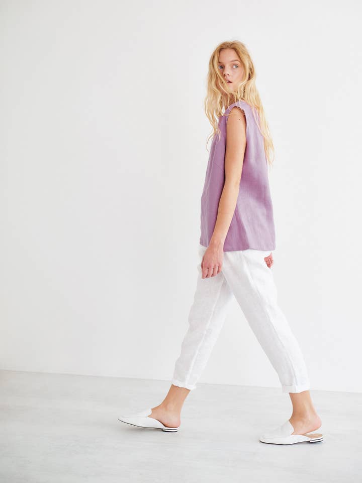 Harper Linned Tank Top for engroshandel hos Love and Confuse