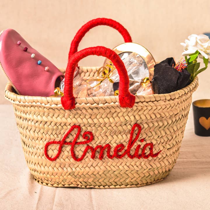 King Of Handmade - Wholesale Beach Bag - Custom embroidered Medium handbags For Bride, Bridal party