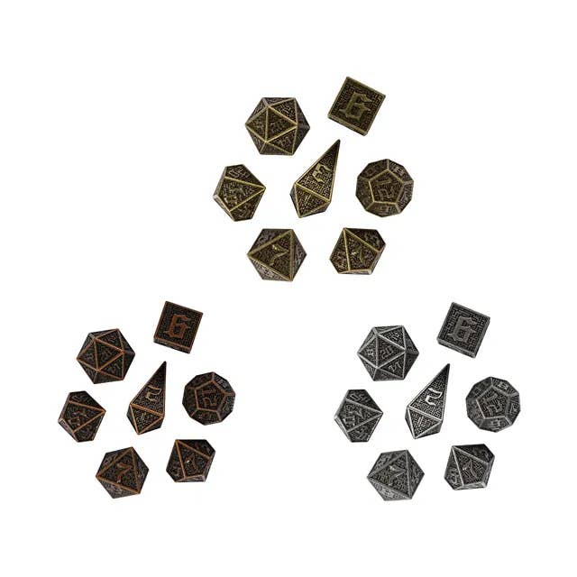 Cultivation Games - Wholesale Dice - Labyrinth Metal Dice (16mm)7