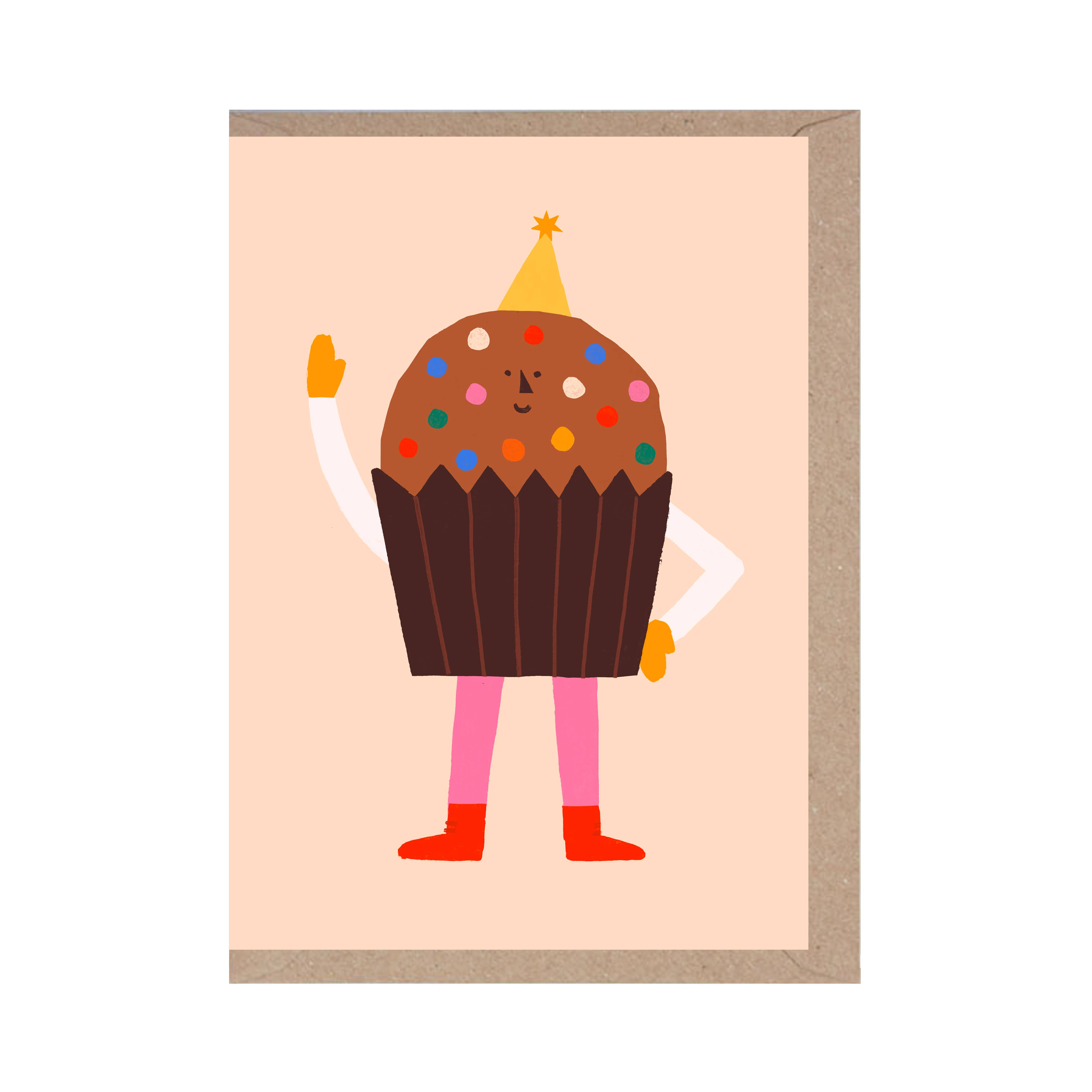 Rumble Cards - Wholesale Birthday Card - Cupcake - Cute - Kids - Greeting Card - Fun0