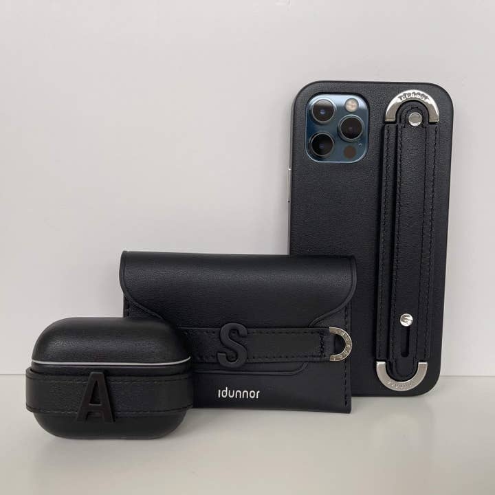 Nero antracite - Custodia per AirPods Pro Astra per la vendita all'ingrosso da parte di Idunnor