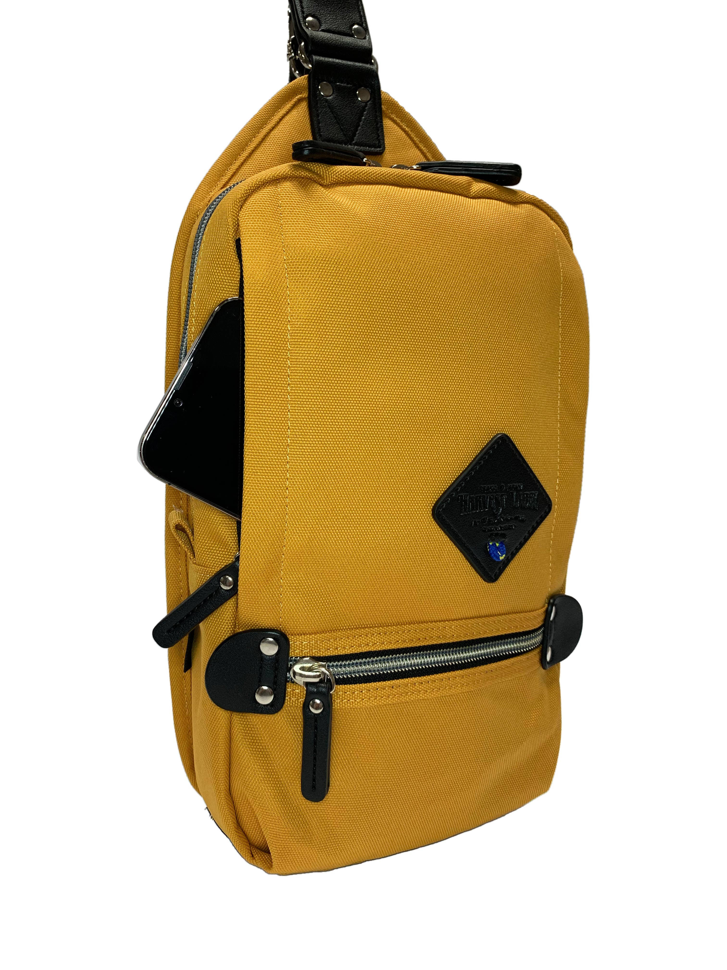 Harvest Label - Wholesale Crossbody Bag - Men's - Sling Pack - Mustard2