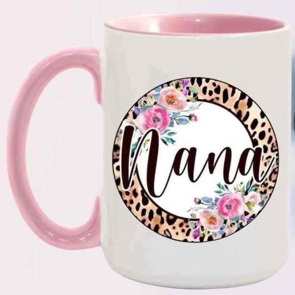 Coffee Mug Nana Tea Cup Grandma Coffee Cup for wholesale by Dazzle Design Diva