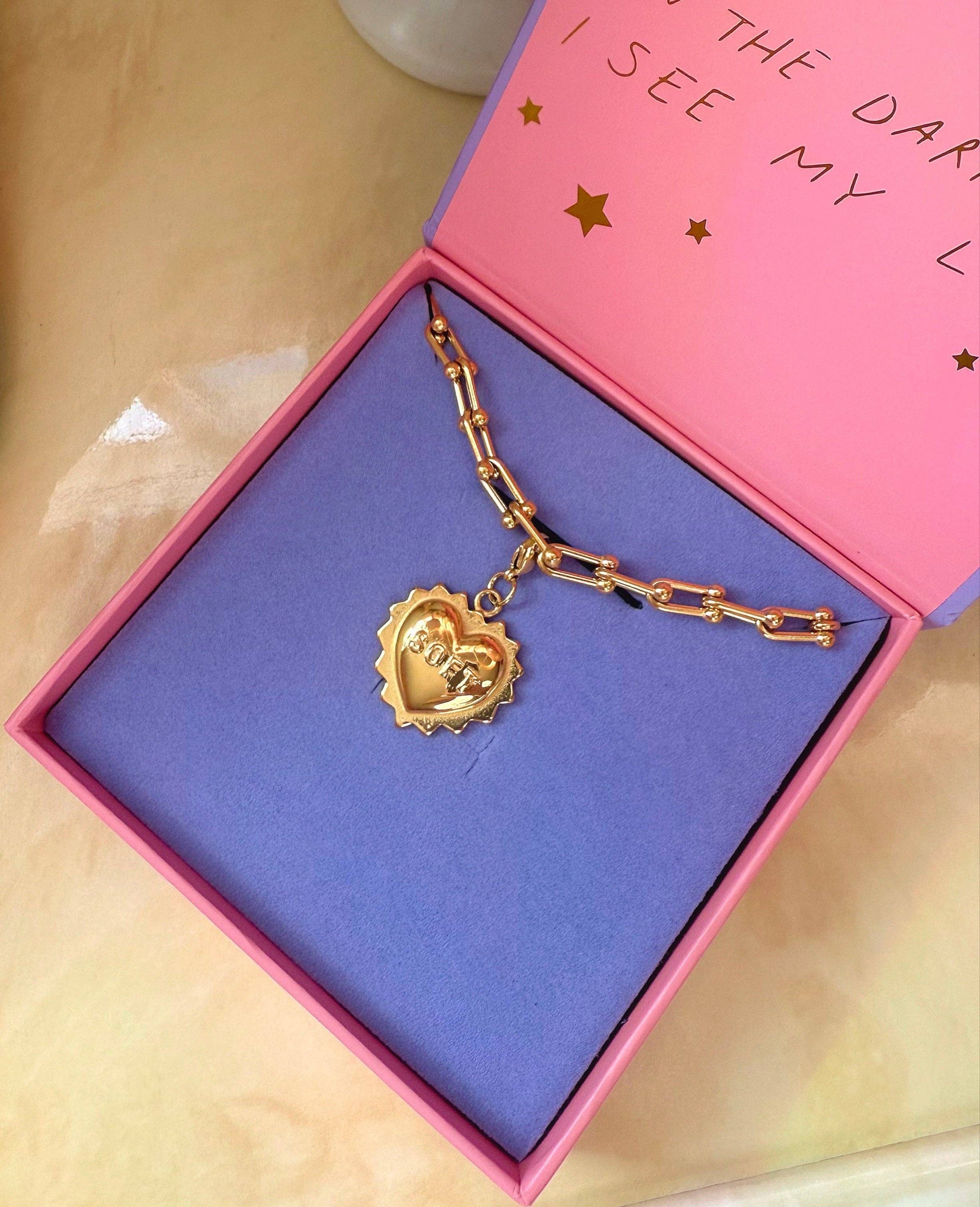 ReesaBoBeesa - Wholesale Pendant/Charm Necklace - Soft Heart Chain Necklace6