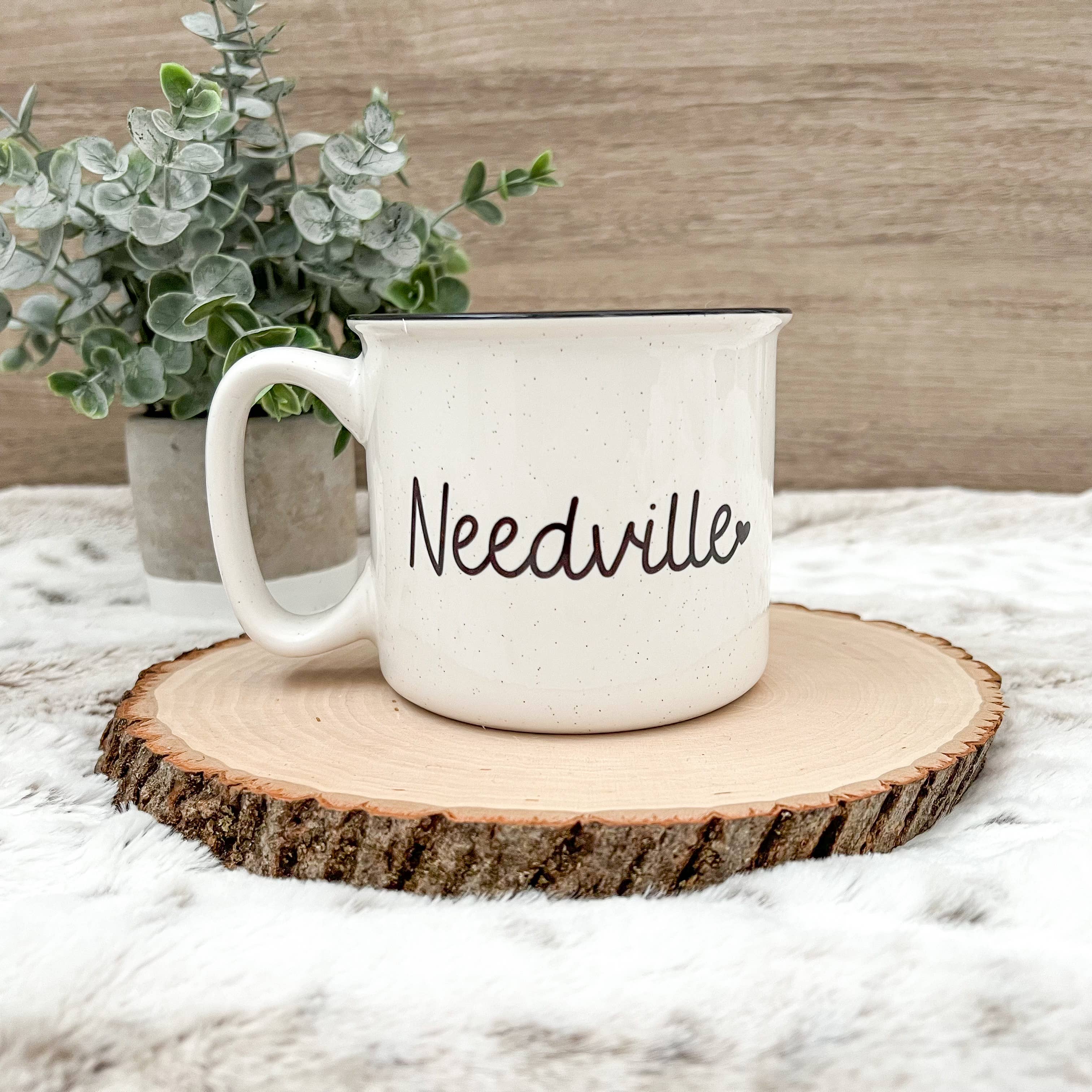 Hometown Hello - Wholesale Coffee Mug - City Name Camper Mug -18 oz- Cursive Heart - Dishwasher Safe1