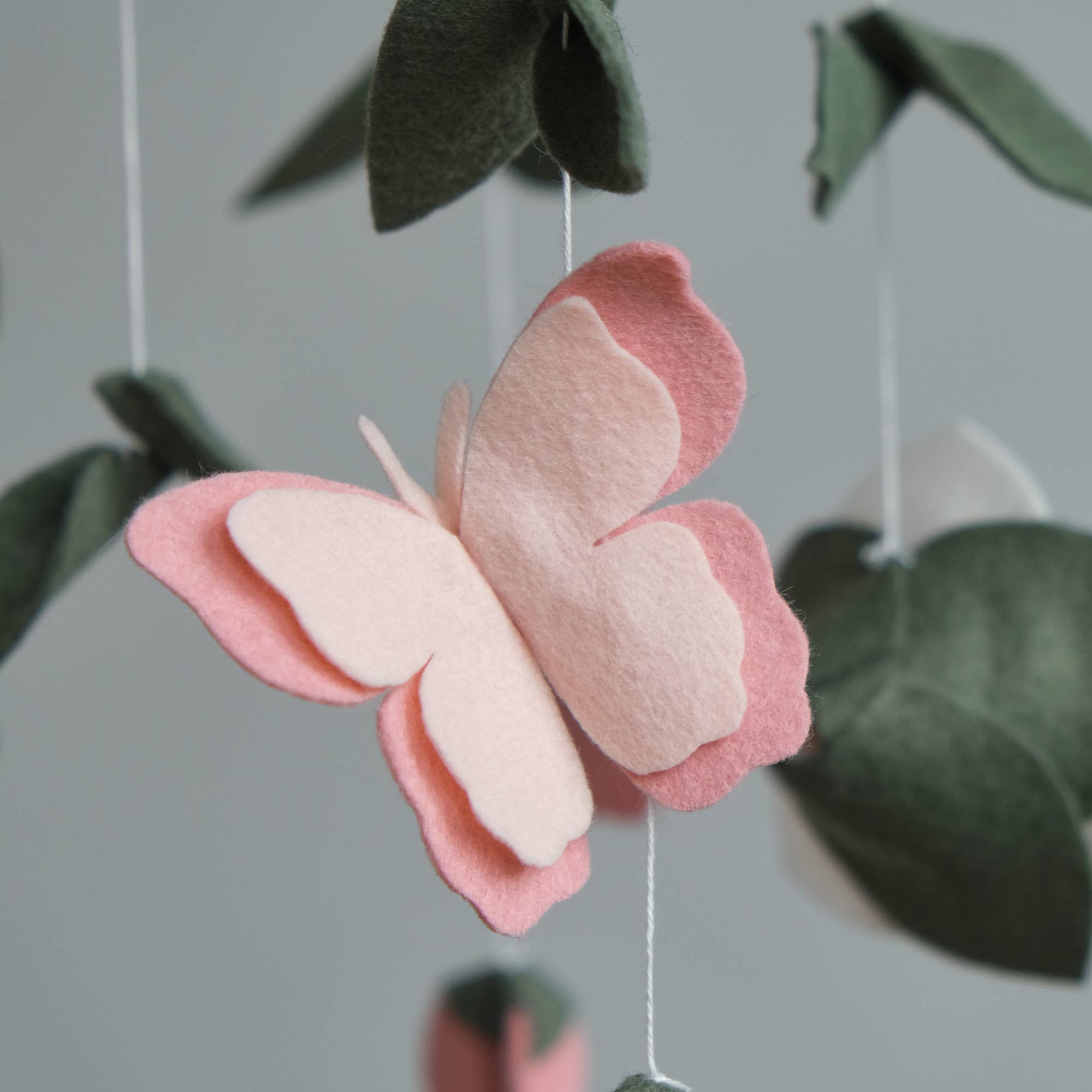 ChilDreams - Wholesale Baby Mobile - Baby Mobile - Floral nursery mobile - Butterfly crib mobile7