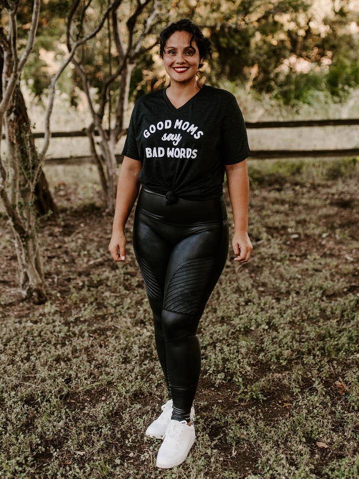 Mugsby - Wholesale Screen Printed T-Shirt - Women's - Good Moms say Bad Words Shirt