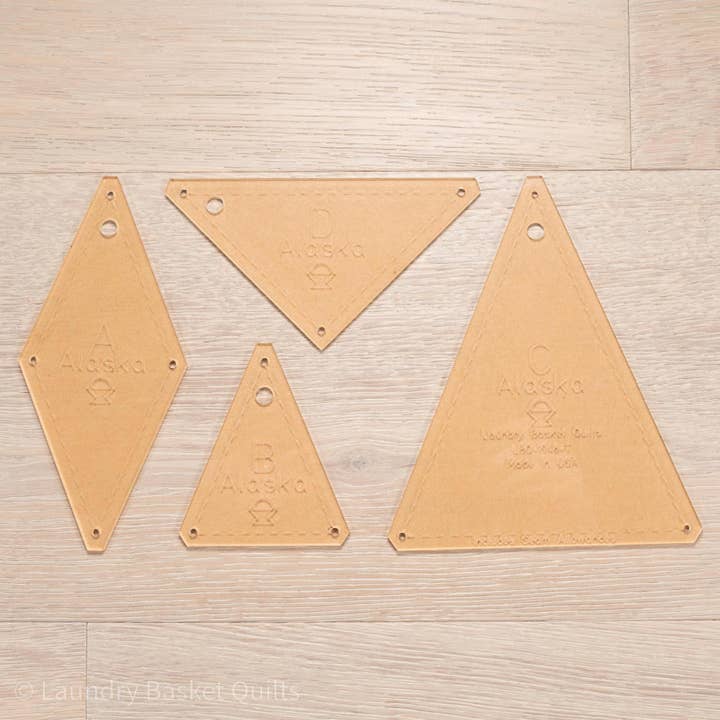 Alaska Templates - Large for wholesale by Laundry Basket Quilts