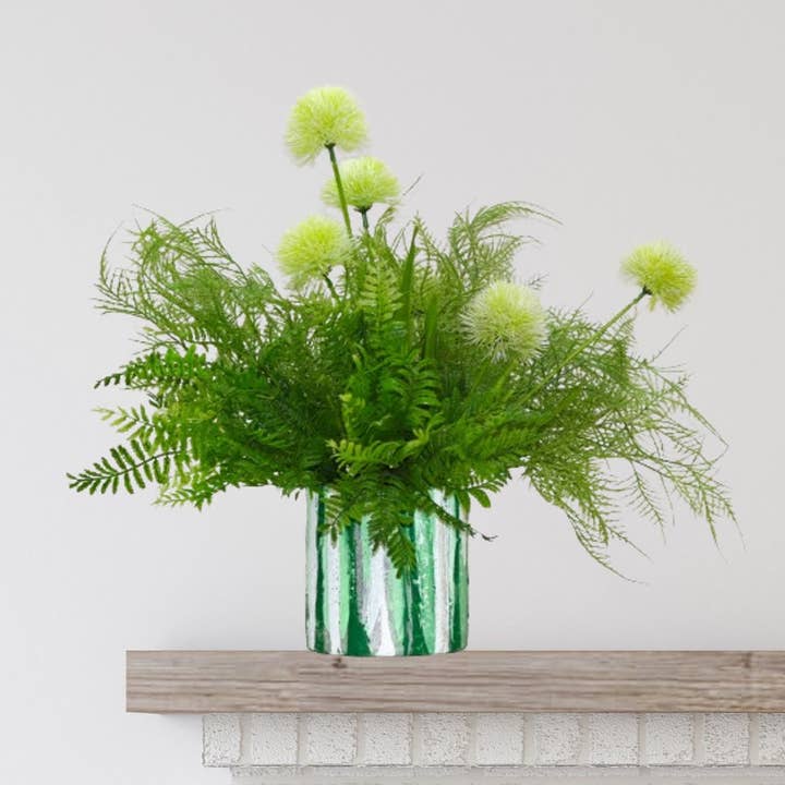 Arrangement Déesse Verte - 14" pour la vente par Amazyng Decor