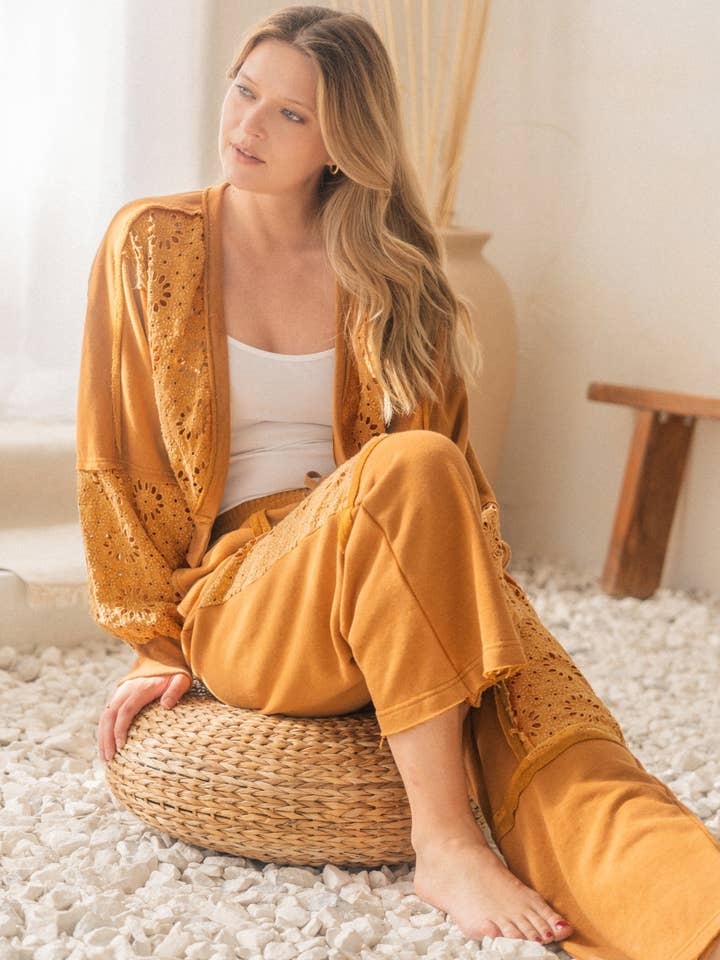 Oddi - Wholesale Pants - Women's - Acid Washed French Terry Pants0