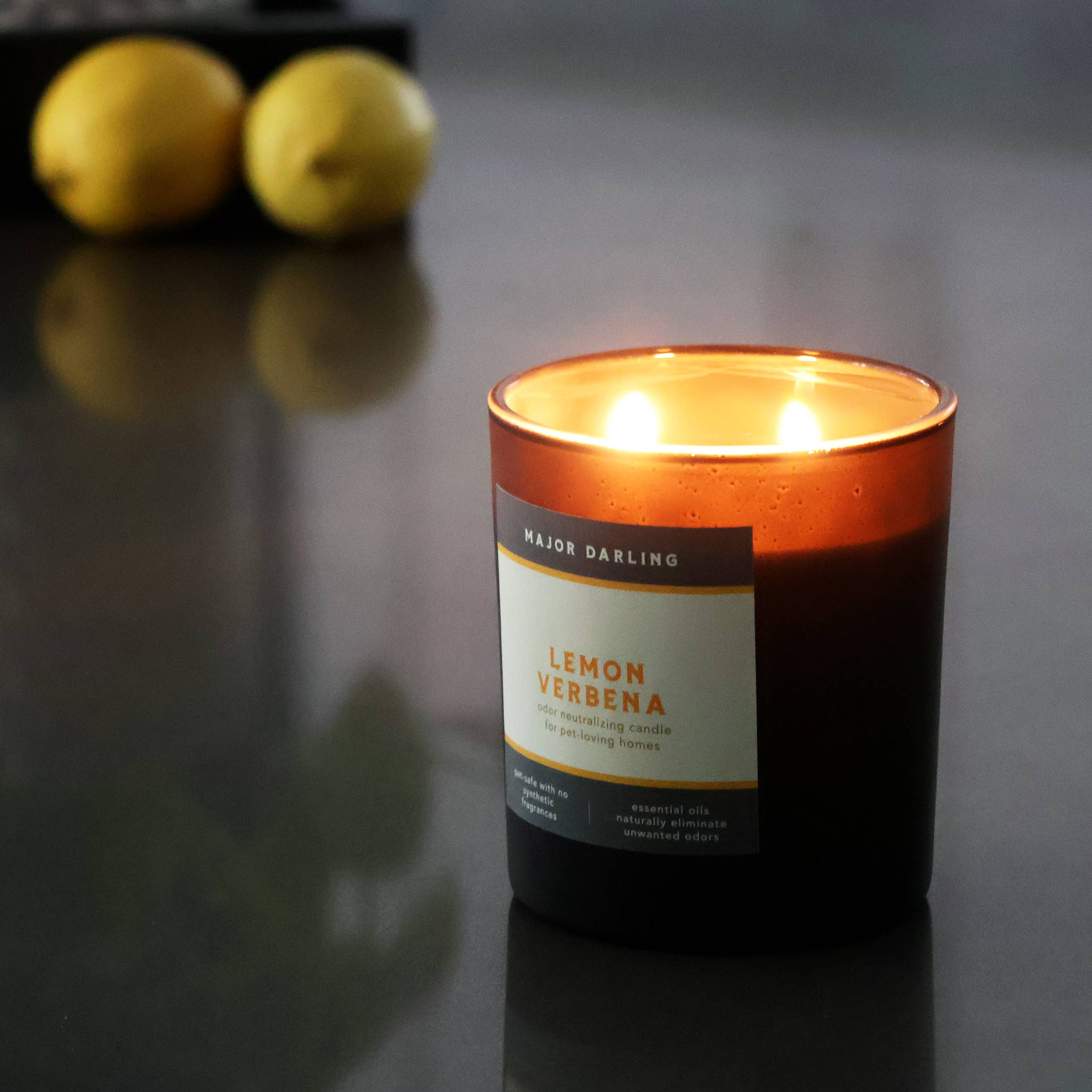 Major Darling - Wholesale Jar/Filled Candle - Odor Neutralizing Candle3