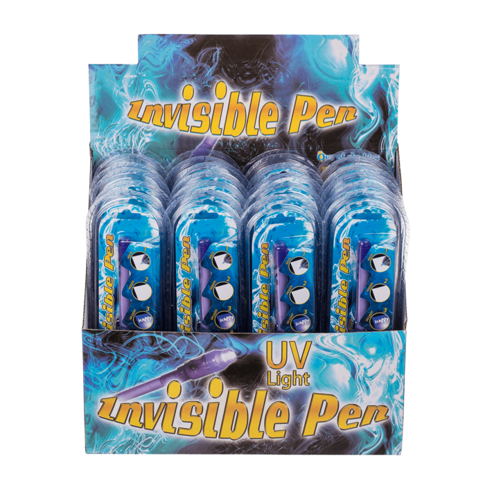 Out of the blue KG - Wholesale Pen - Secret Message Pen with invisible ink & UV-light,1