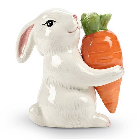 Abbott - Vente Ensembles salière et poivrière - Sel et poivre pour lapins et carottes, 3,5 po H-14550