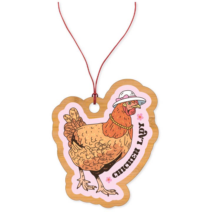Ornament - Chicken Lady Hen for wholesale by Morris Magnets