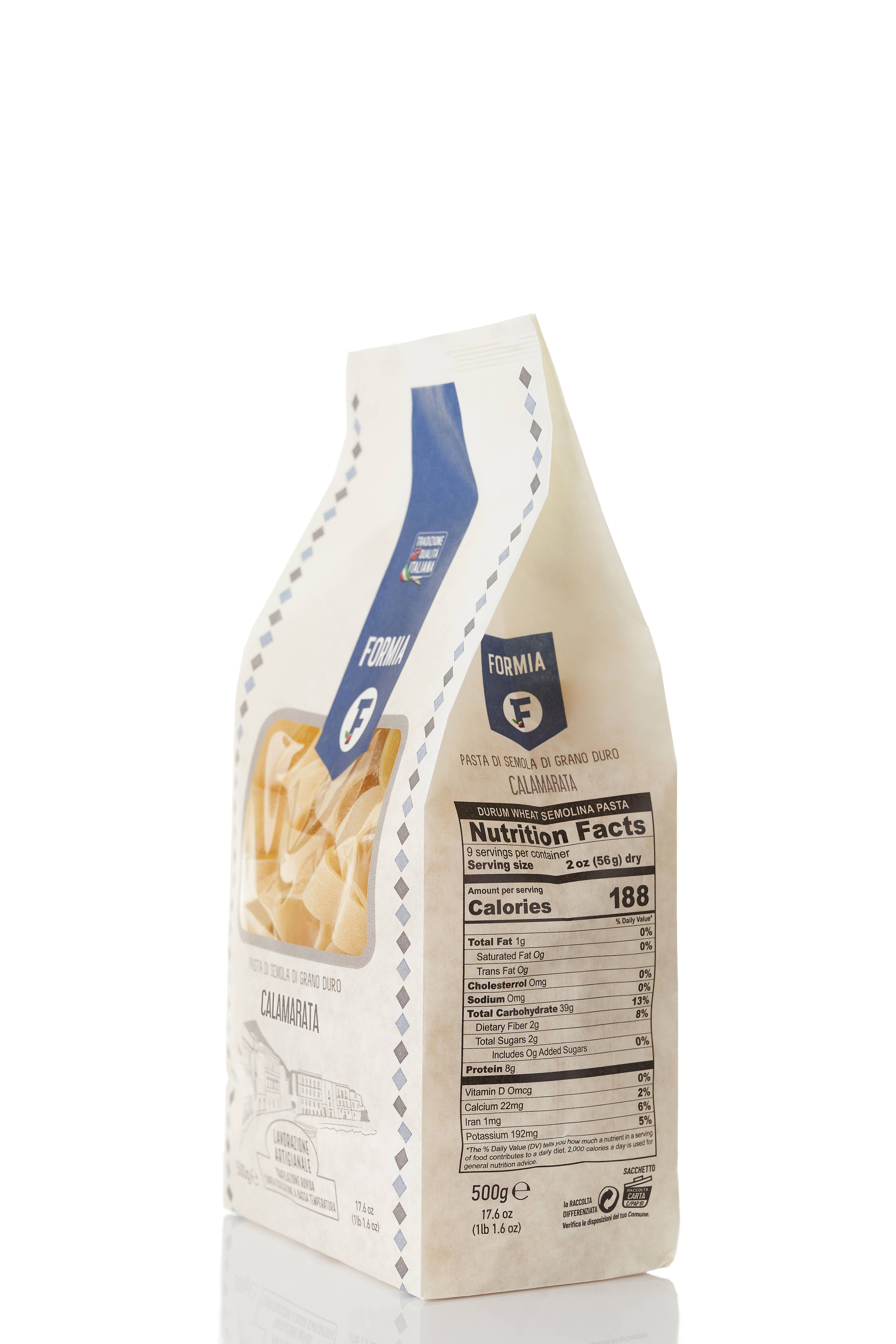 Paone Distribuzione Srl – wholesale Pasta – Calamarata - pasta av durumvetesemolina2