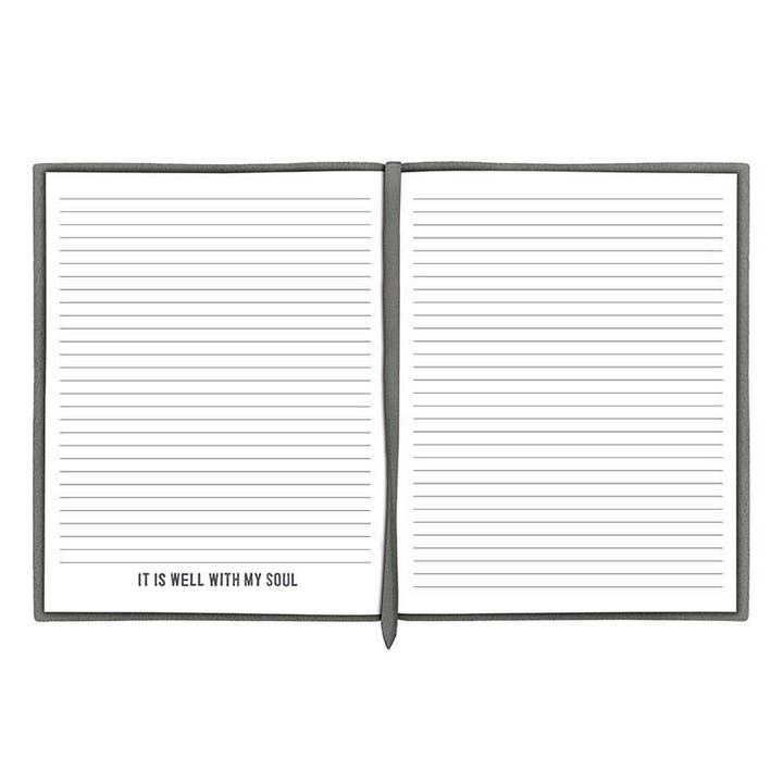 Angle - Wholesale Journal/Diary - Face to Face Suede Journal - Gratitude3