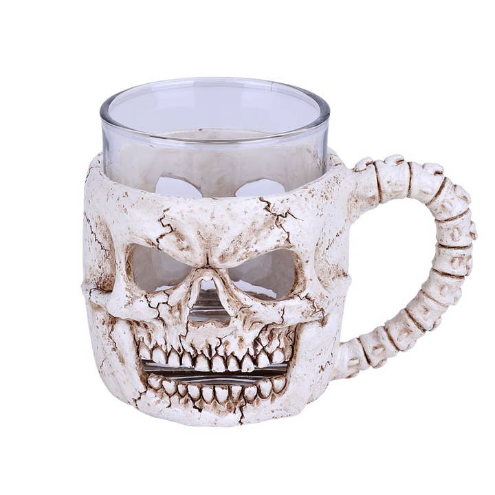 Skull Drinking Mug for wholesale by Pacific Trading