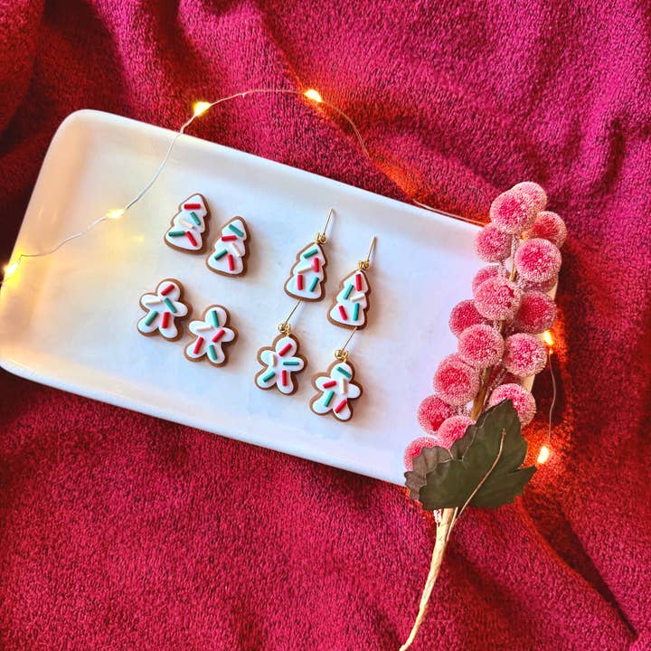 SeizeTheClayJewelry - Wholesale Dangle Earrings - Iced Cookie Earrings, Cookie Clay Earrings, Sprinkle Cookies3