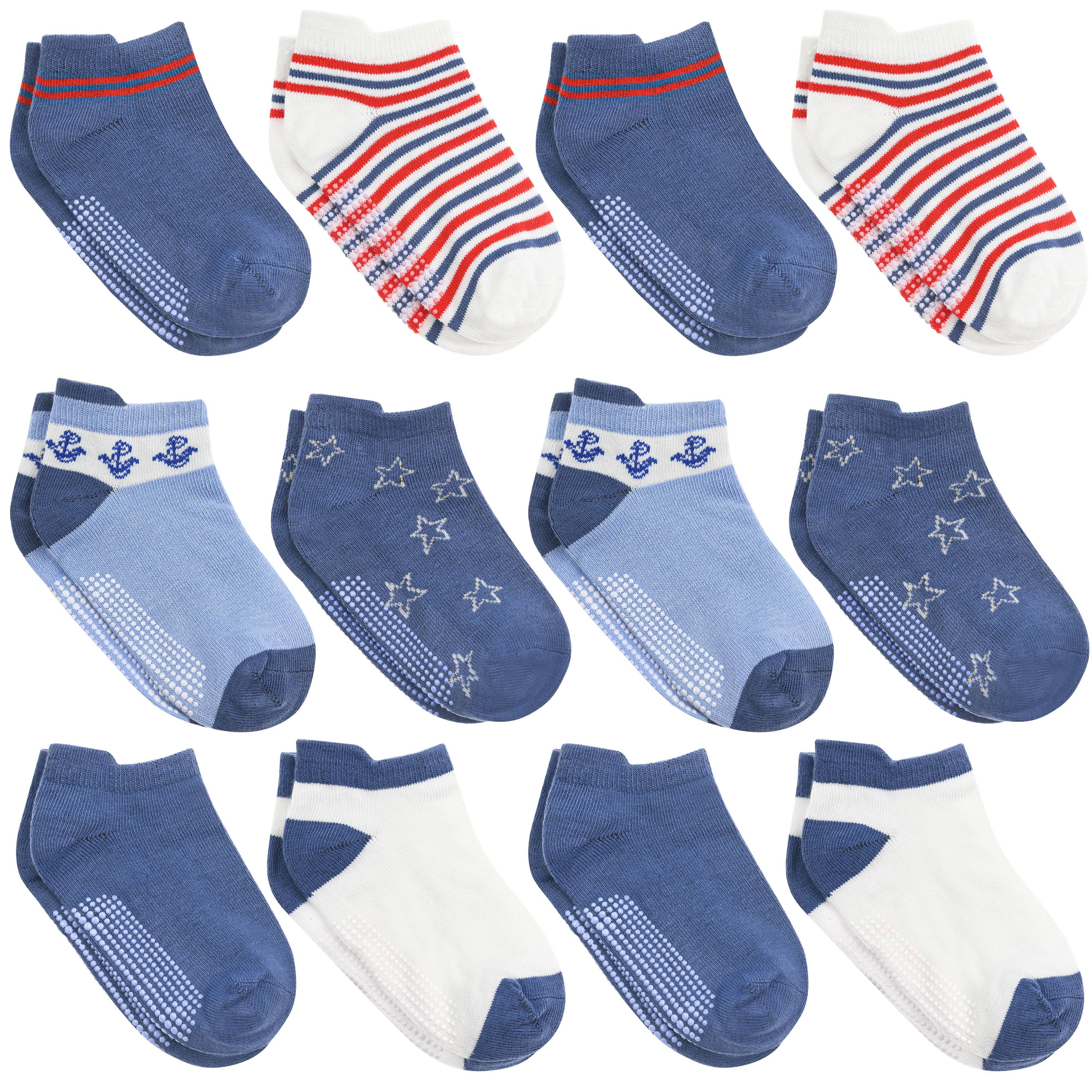 Debra Weitzner - Wholesale Socks - Kids - Baby and Toddler Ankle Socks- 12 Pairs4