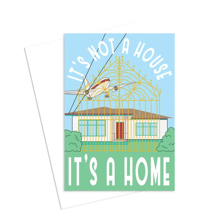 It's a Home Greeting Card for wholesale by Happy Day People