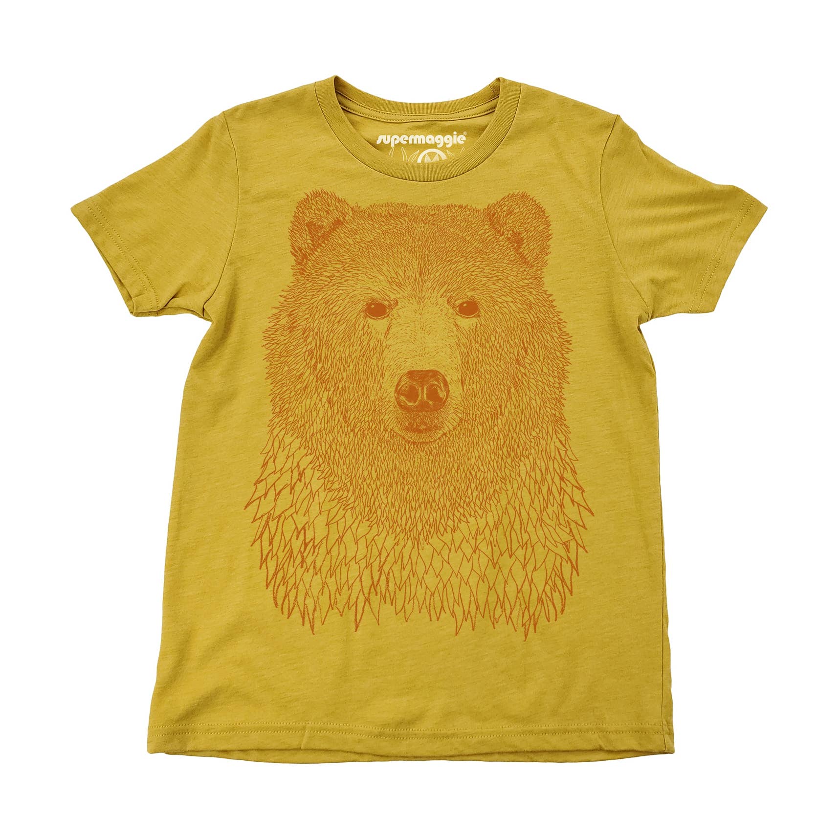 Supermaggie @ Faire - Wholesale Screen Printed T-Shirt - Kids - Bear Youth Tee1