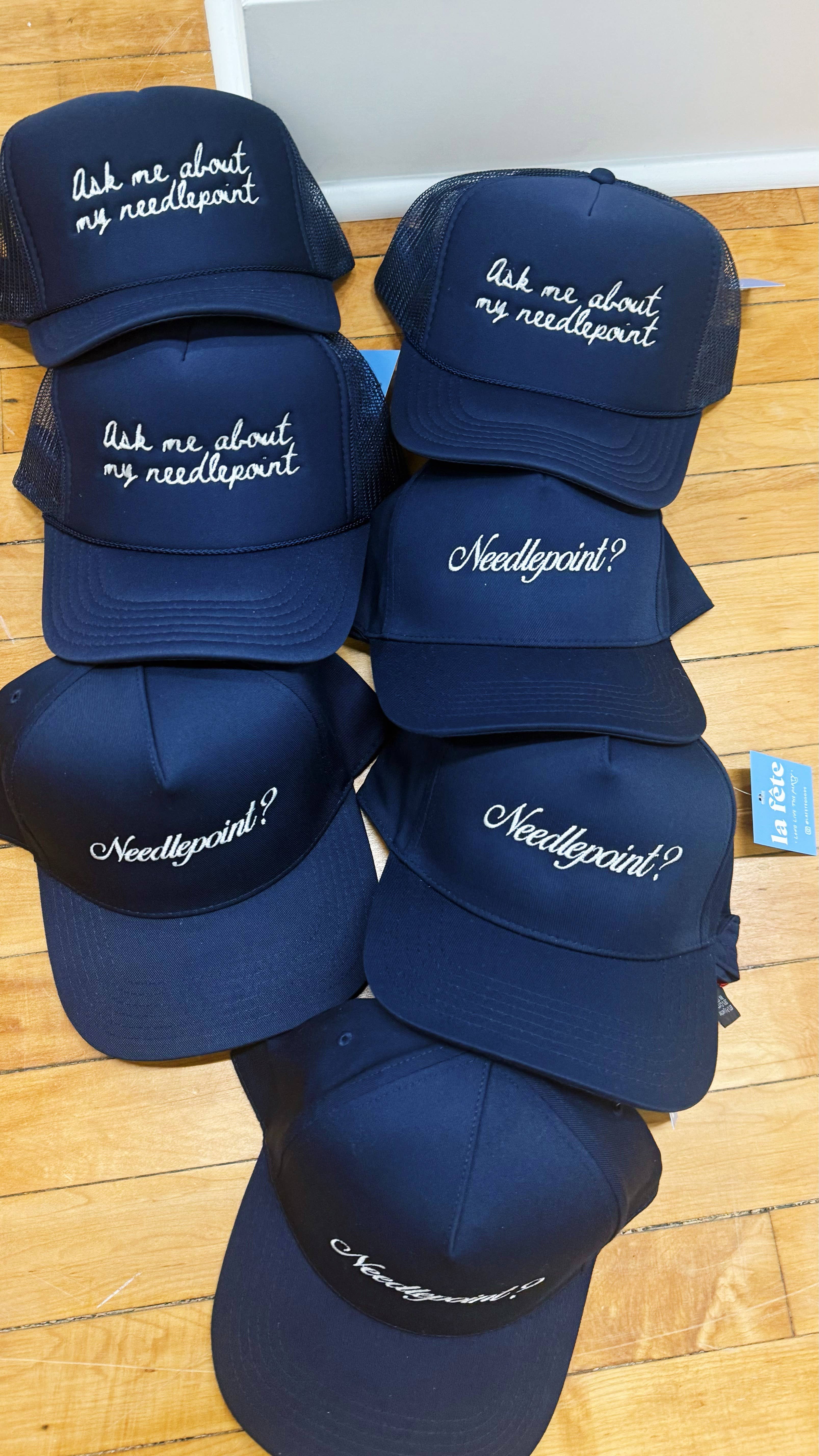 La Fête Goods - Wholesale Baseball Cap - Women's - Needlepoint Hat!4