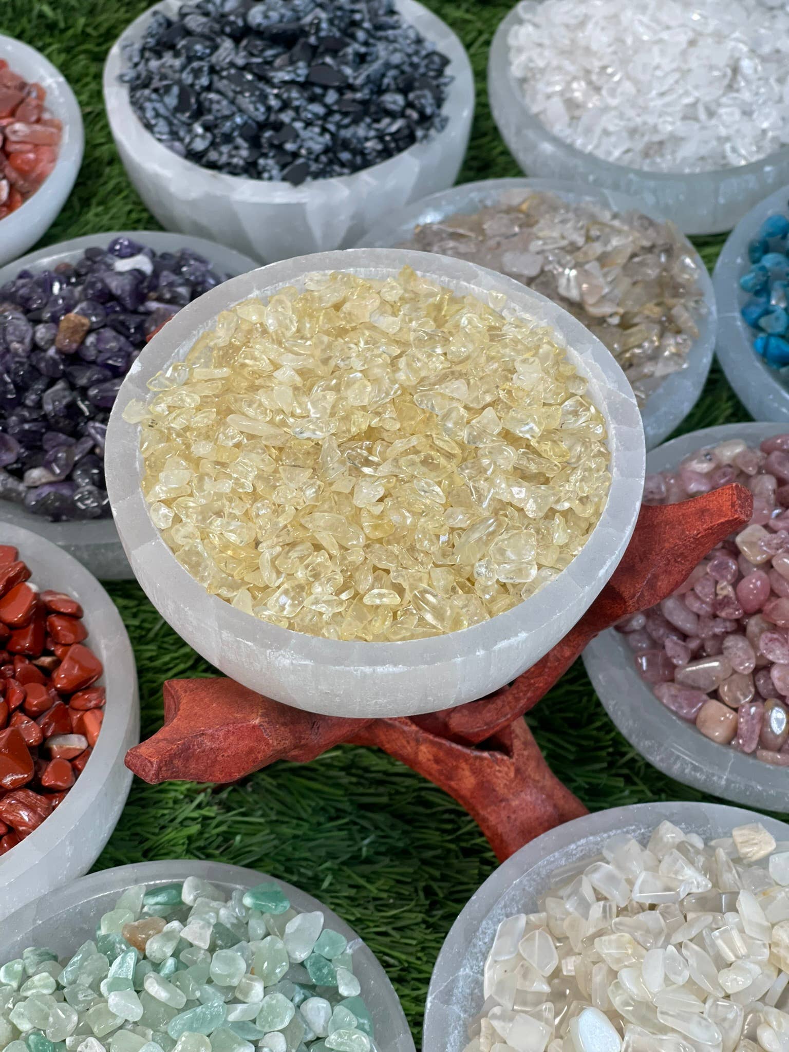 CaNatureLover - Wholesale Spiritual Stone/Crystal - Natural CITRINE CHIP , Real CITRINE chip , Citrine Tumble5