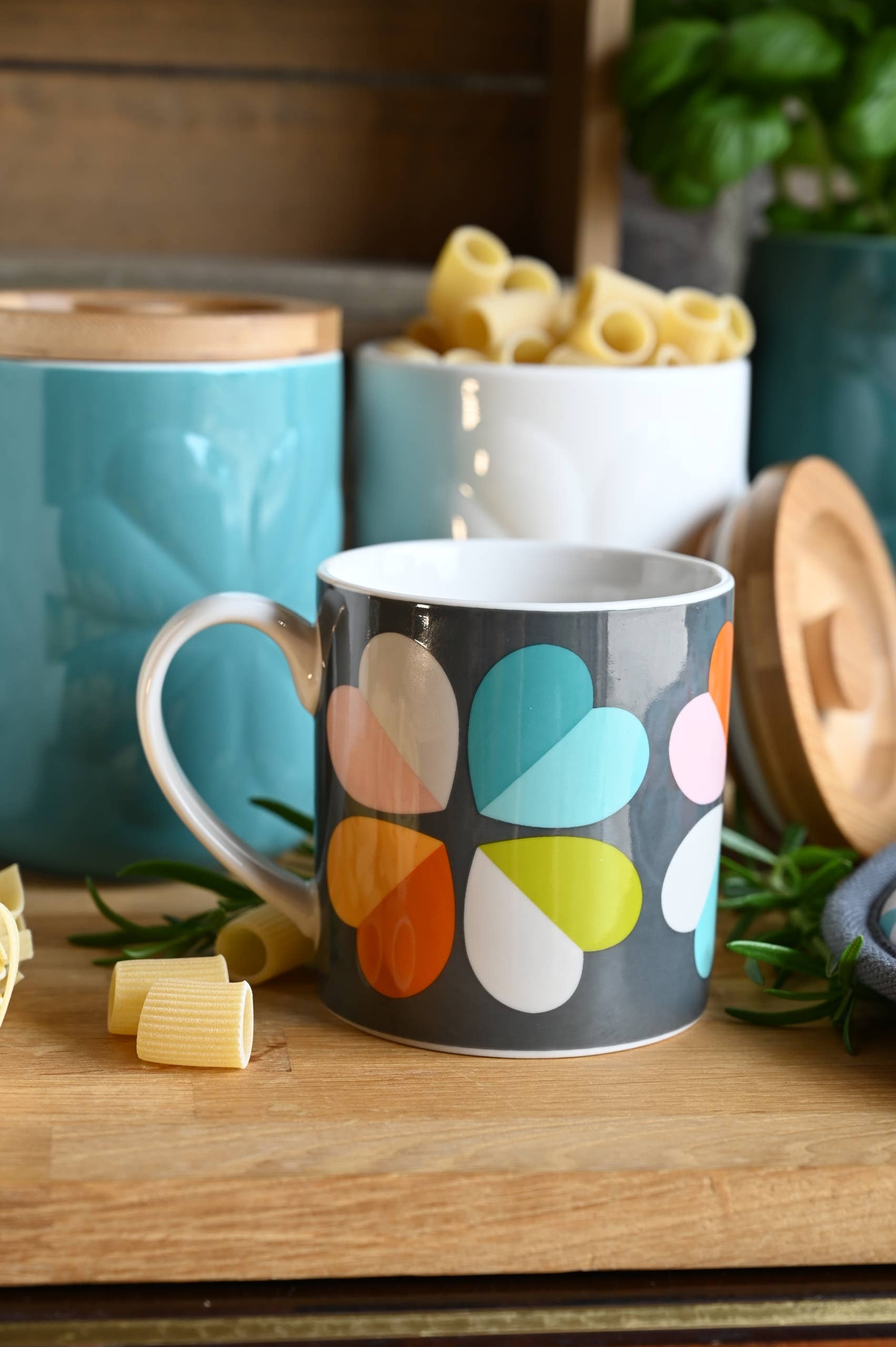 Wholesale Carnaby Decorated Mug in Gift Box Bloom for your store - Faire