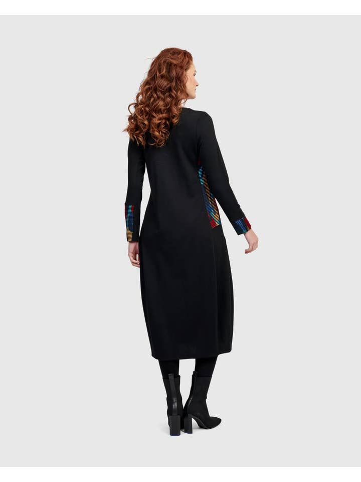 Riley Crew Cocoon Dress, Ocean for wholesale on Faire