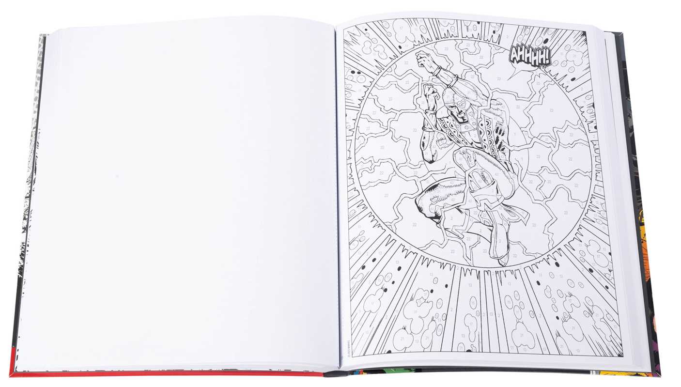 Simon & Schuster - Wholesale Coloring & Activity Book - Adult - Marvel Zombies Color-by-Number by Editors of Thunder Bay Press2